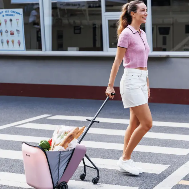 Micro Luggage Eazy Allrounder Pink