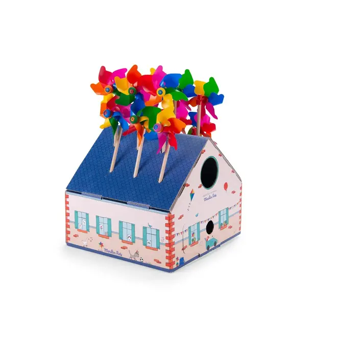 Moulin Roty Aujourd' Hui Multi-Coloured Windmill