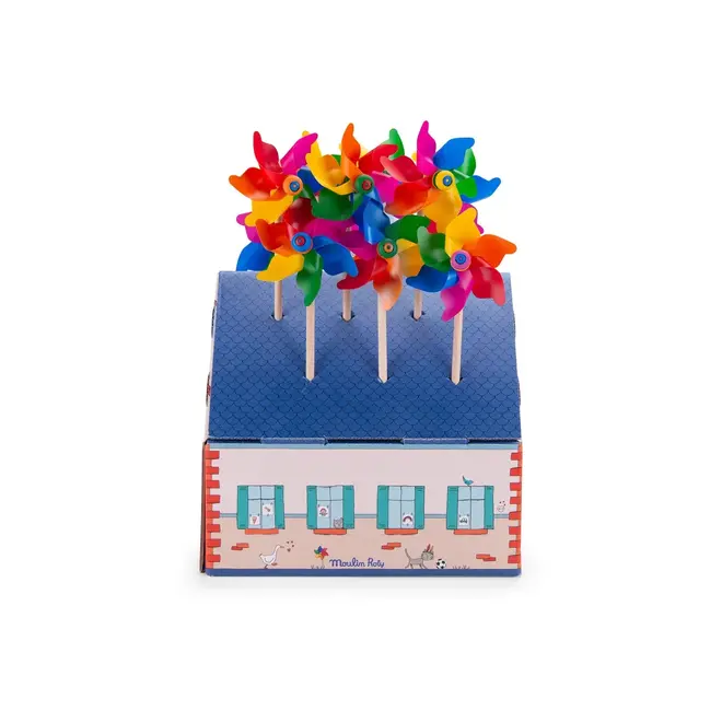 Moulin Roty Aujourd' Hui Multi-Coloured Windmill