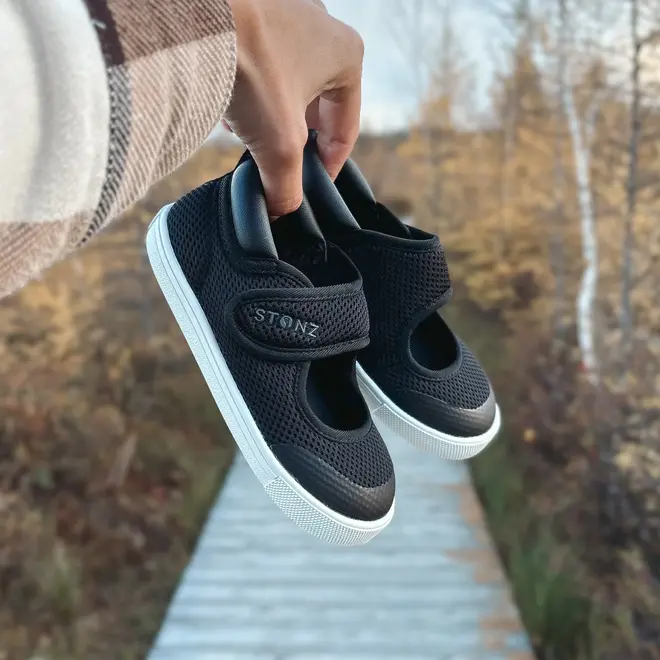 Stonz Cruiser Mary Jane Toddler -Black