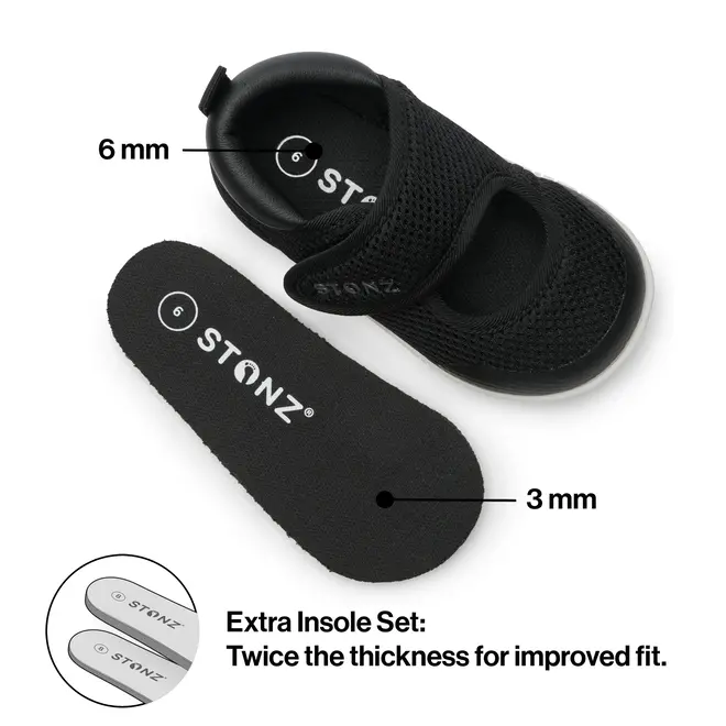 Stonz Cruiser Mary Jane Baby Black