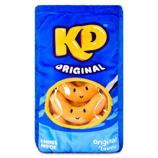 KRAFT DINNER ORIGINAL PACKAGING PLUSH