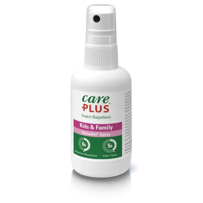 Care Plus® Citriodiol Spray - Plant-Based, 60ml Kids & Family