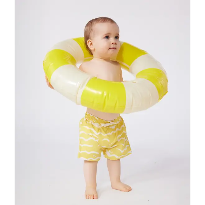 Babies' shark print swim shorts