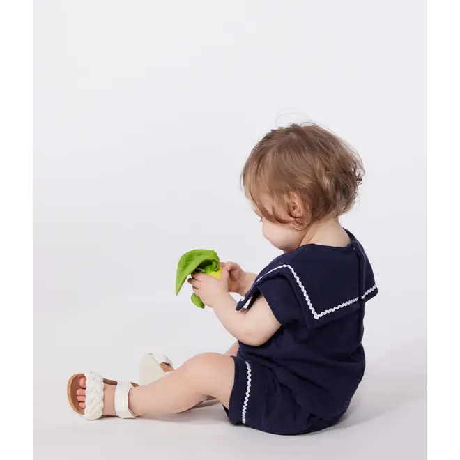 Babies' two-piece cotton outfit with nautical details