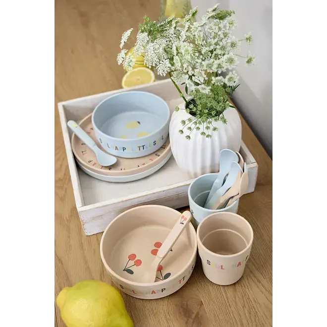Lassig - Happy Fruits - Bowl PP/Cellulose - Lemon
