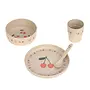 Lassig - Happy Fruits - Dish Set PP/Cellulose - Cherry