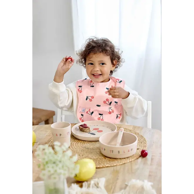 Lassig - Happy Fruits - Dish Set PP/Cellulose - Cherry