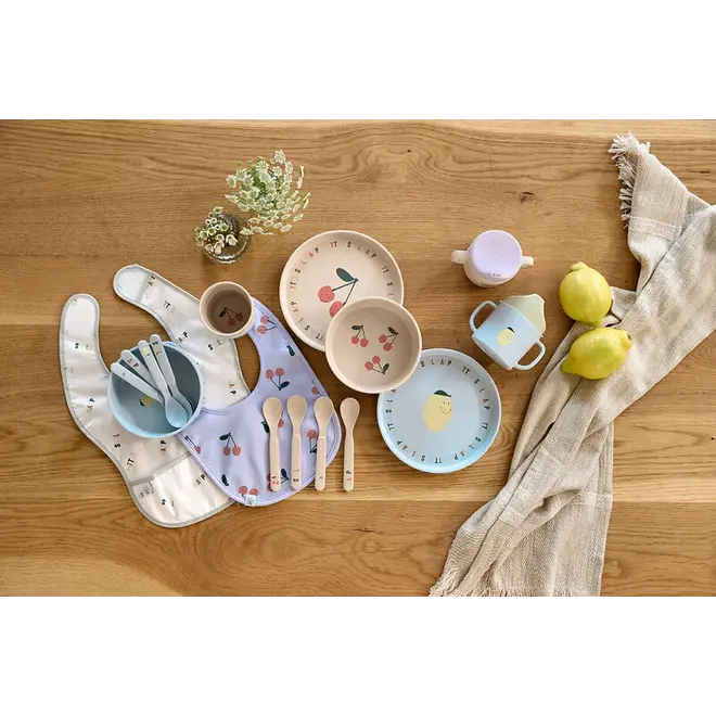Lassig - Happy Fruits - Dish Set PP/Cellulose - Cherry
