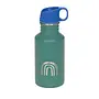 Lassig - Little Gang - Bottle Stainless Steel - Rainbow green
