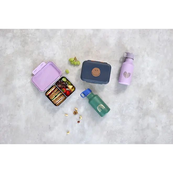 Lassig - Little Gang - Bottle Stainless Steel - Rainbow green