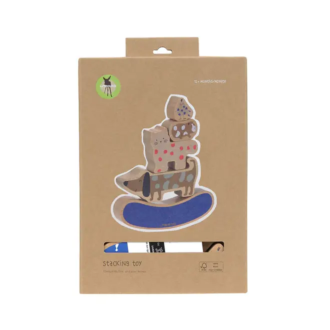 Lassig - Little Mateys - Stacking Toy Wood