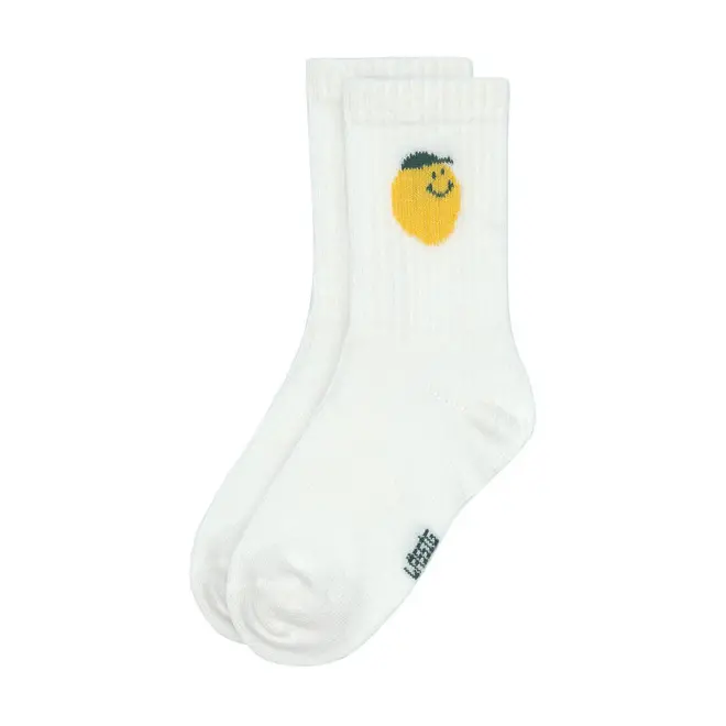 Lassig - Little Fruits - Tennis Socks 3 pcs GOTS - Lemon