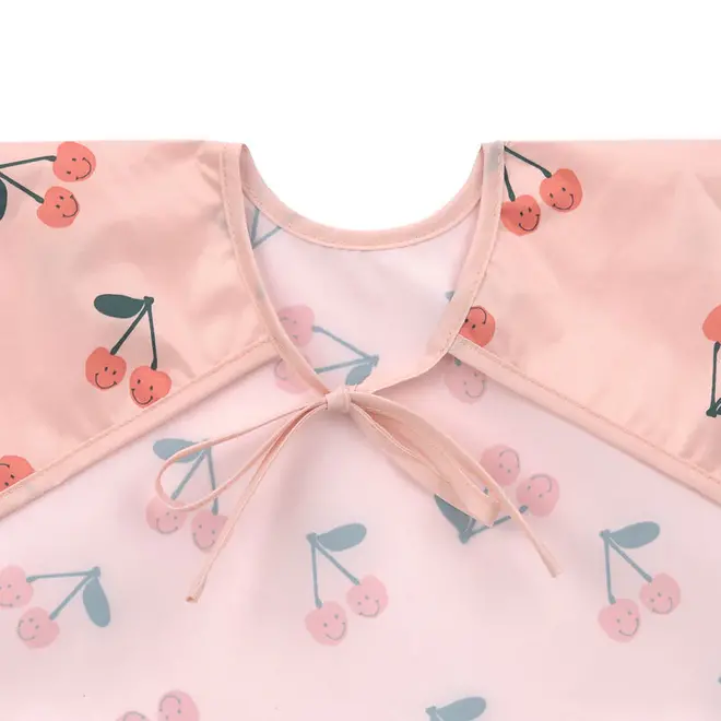 Lassig - Happy Fruits - Long Sleeve Bib 2 pcs - Lemon