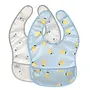 Lassig - Happy Fruits - Lightweight Bib 2 pcs - Lemon