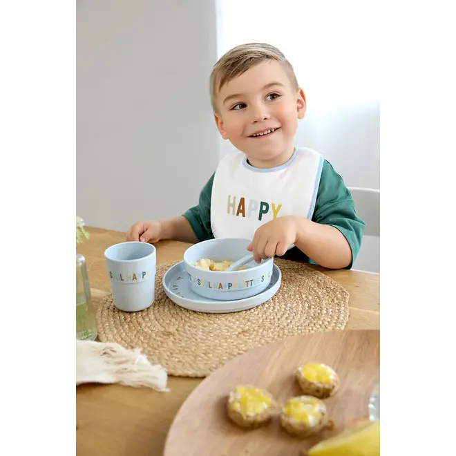 Lassig - Happy Fruits - Value Pack Bib (5 pcs) - Lemon