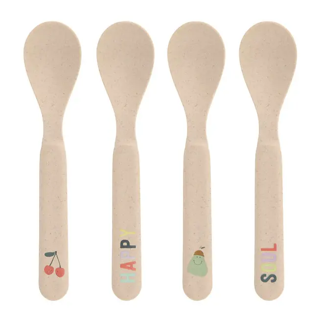 Lassig - Happy Fruits - Spoon Set - Cherry