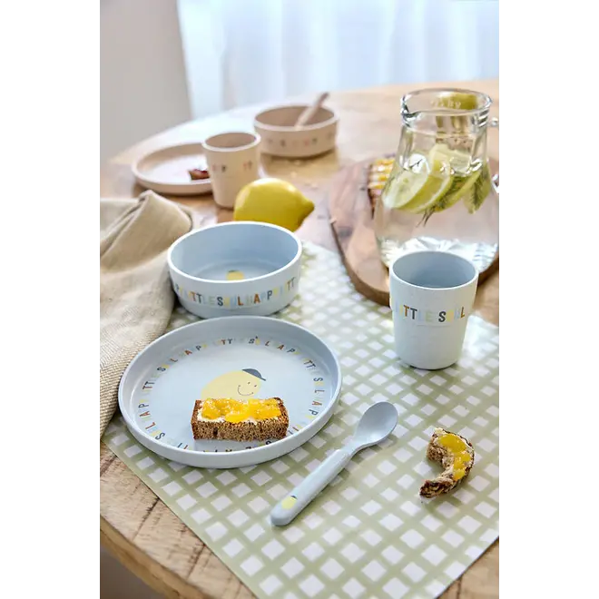 Lassig - Happy Fruits - Plate PP/Cellulose - Lemon