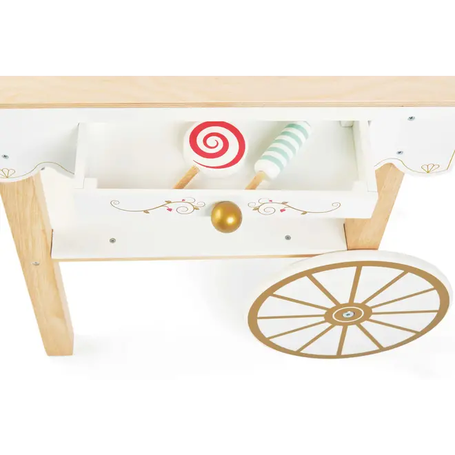 LE TOY VAN - ROLEPLAY - TEA AND TREATS TROLLEY