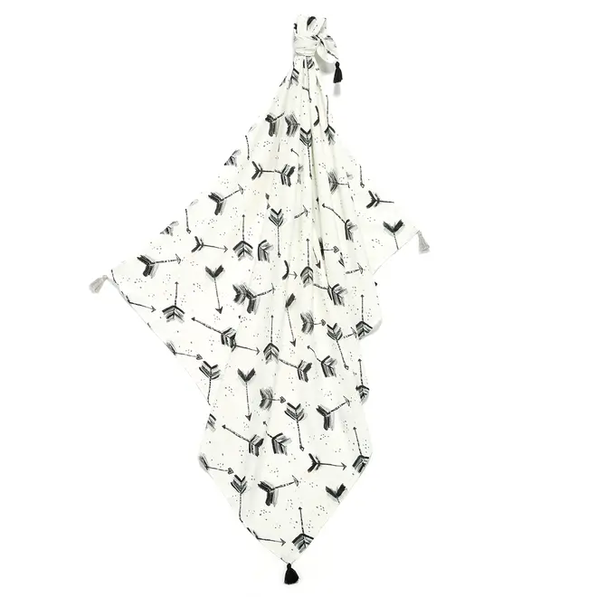 BAMBOO SWADDLE FRINGE - BOHO ROYAL ARROWS