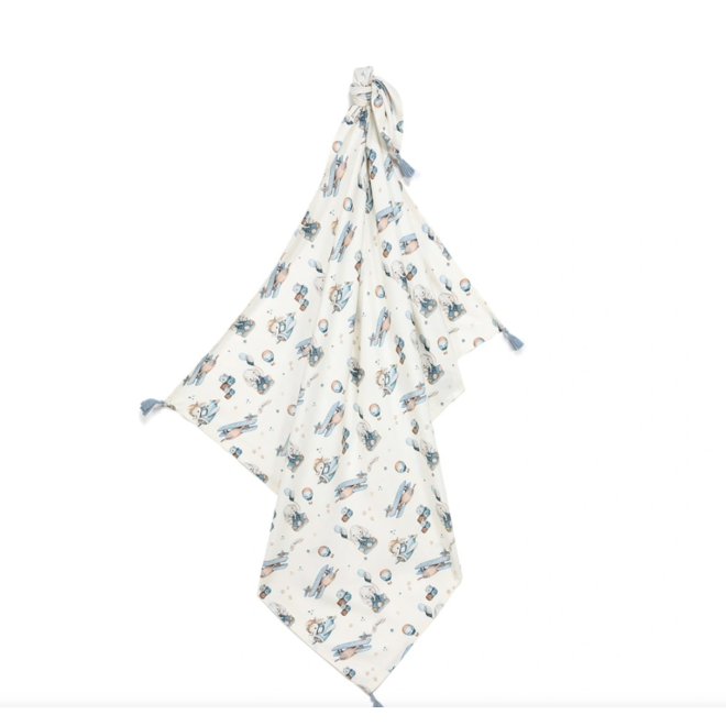 Bamboo Swaddle SIMBO (M - 100 x 120 cm)