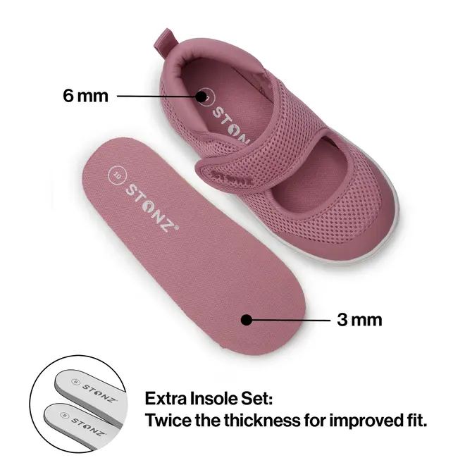 Stonz Cruiser Mary Jane Toddler- Dusty Rose