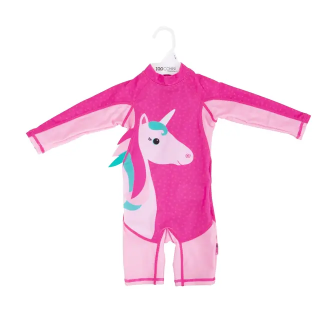 ZOOCCHINI Bby/Tddlr Rashguard 1 Pc Swimsuit Unicorn