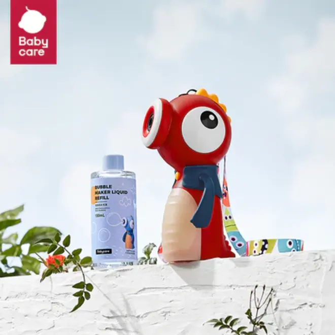 BC BABYCARE DINO BARRON BUBBLER RED