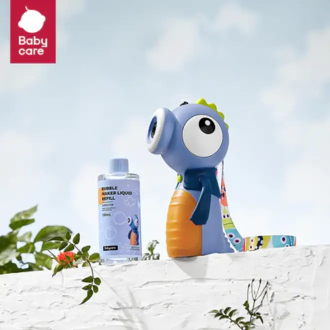 BC BABYCARE DINO BARRON BUBBLER BLUE