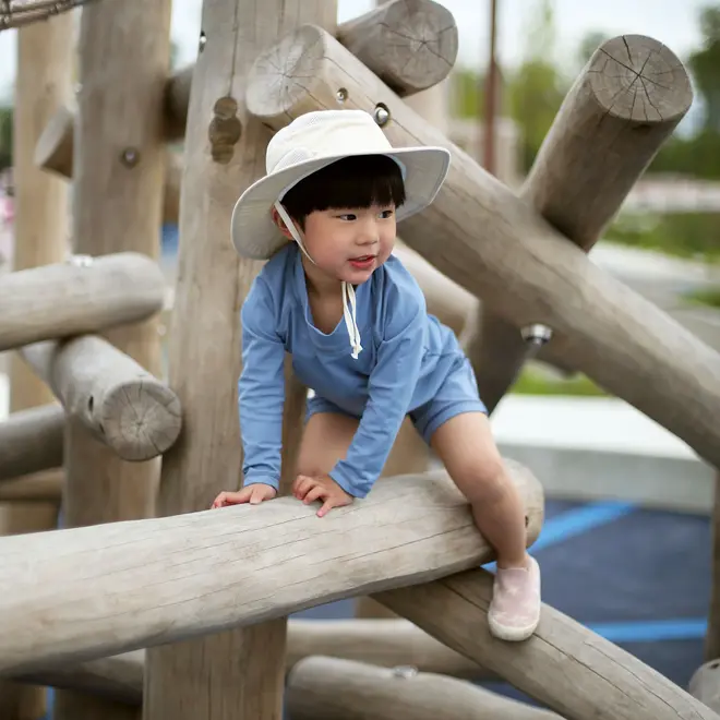 Beige Junior Jasper Hat