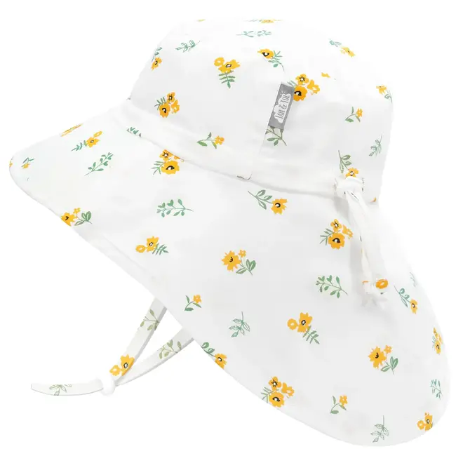 Yellow Flower Cotton Adventure Hat