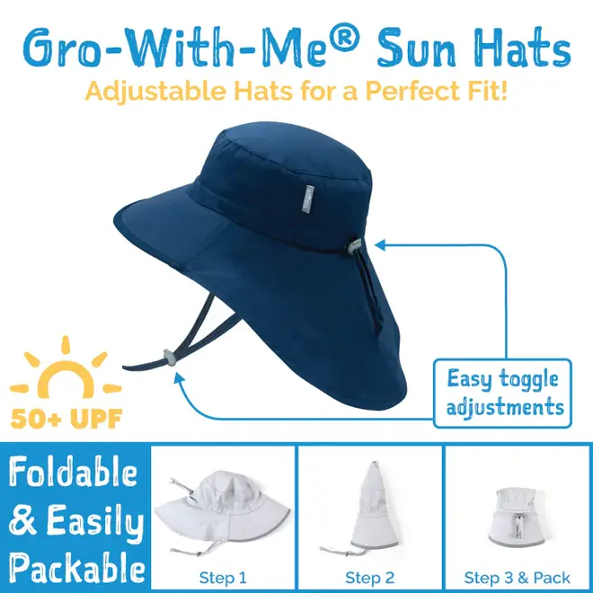 Yellow Flower Cotton Adventure Hat