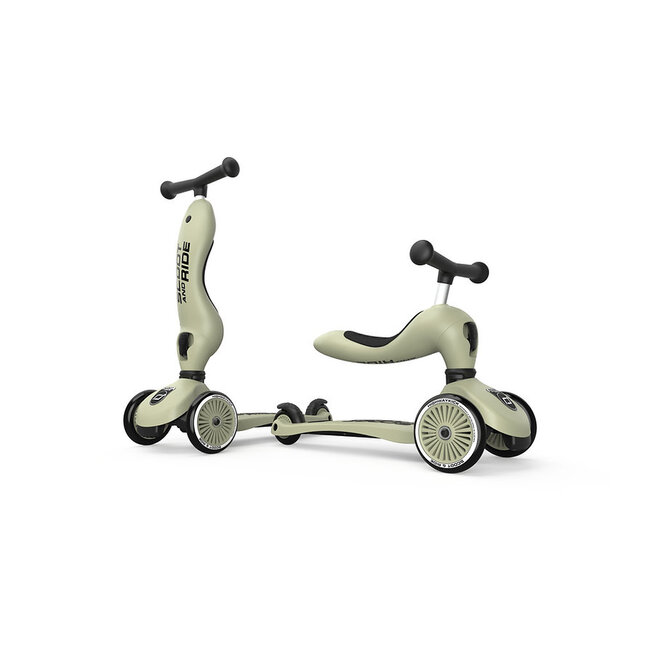 Scoot And Ride Highway Kick1-Olive