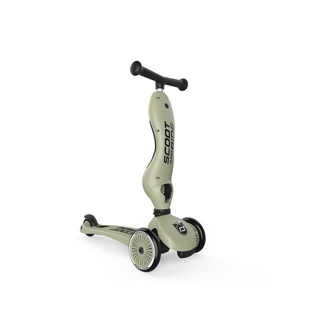 Scoot And Ride Highway Kick1-Olive