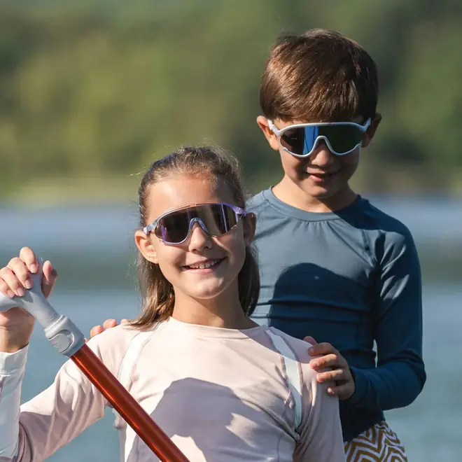 2024 Junior+ Full-Rim Sports Sunglasses-Ocean Fantasy