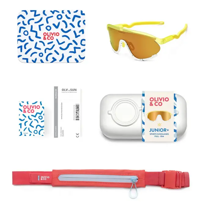 2024 Junior+ Full-Rim Sports Sunglasses-Daisy Soda