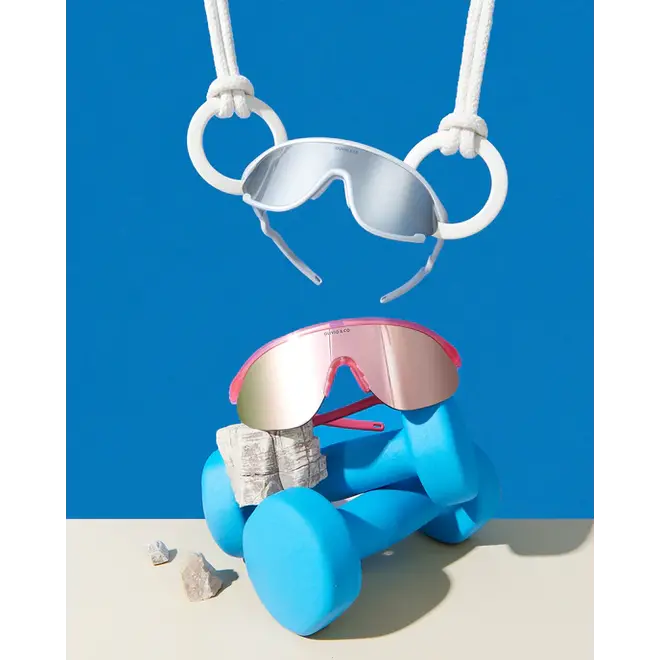 2024 Junior+ Full-Rim Sports Sunglasses-Space Silver