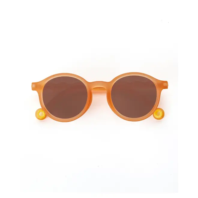 KIDS Round Sunglasses Citrus Garden Grapefruit Pink
