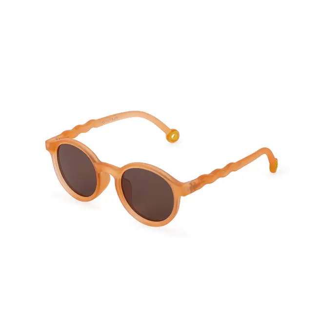KIDS Round Sunglasses Citrus Garden Grapefruit Pink