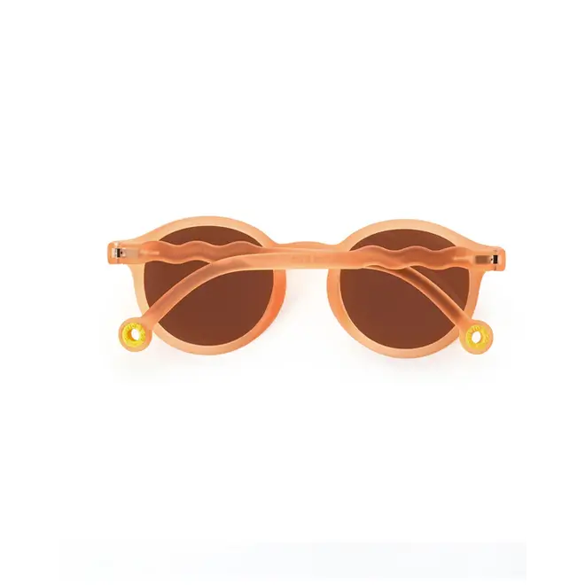 KIDS Round Sunglasses Citrus Garden Grapefruit Pink