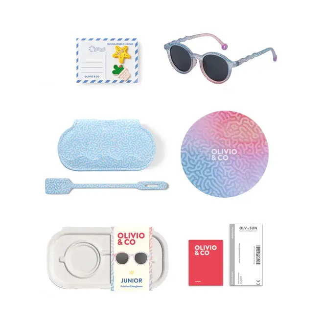 JUNIOR Oval Sunglasses Reef-Corch Fantased