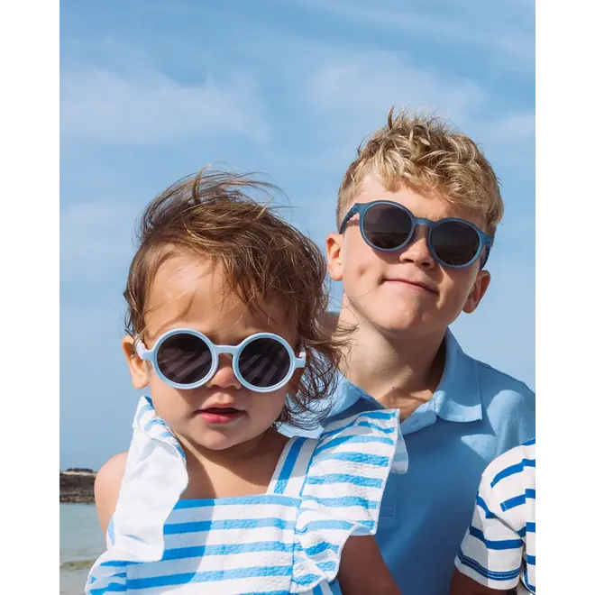 JUNIOR Oval Sunglasses Seaside Stripes Navy Blue