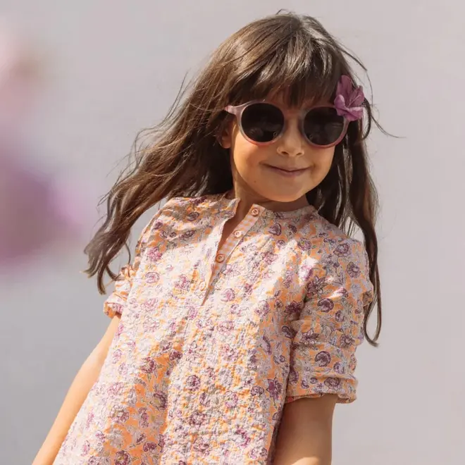 JUNIOR Oval Sunglasses Flower Stall Rock Rose