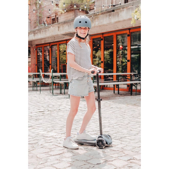 Scoot & Ride Highwaykick 5 LED - Steel