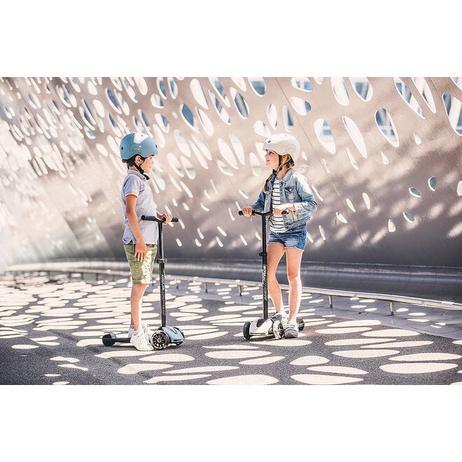 Scoot & Ride Highwaykick 5 LED - Steel