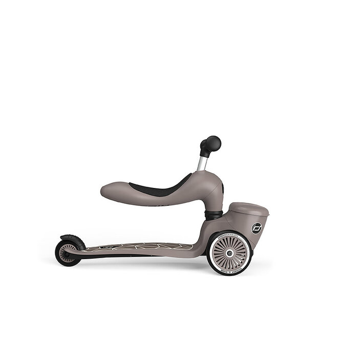 Scoot&Ride Highwaykick 1 Lifestyle - Brown Lines