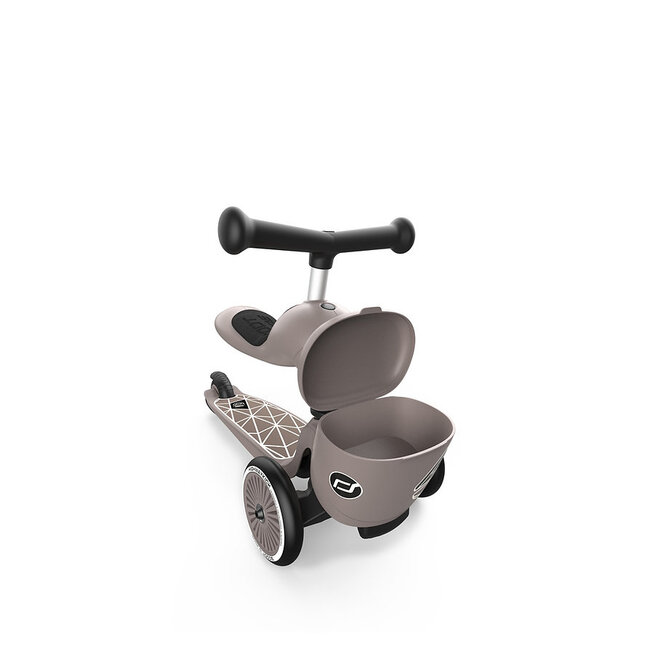 Scoot&Ride Highwaykick 1 Lifestyle - Brown Lines