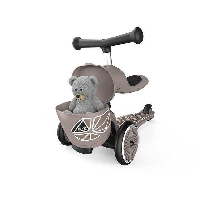 Scoot&Ride Highwaykick 1 Lifestyle - Brown Lines