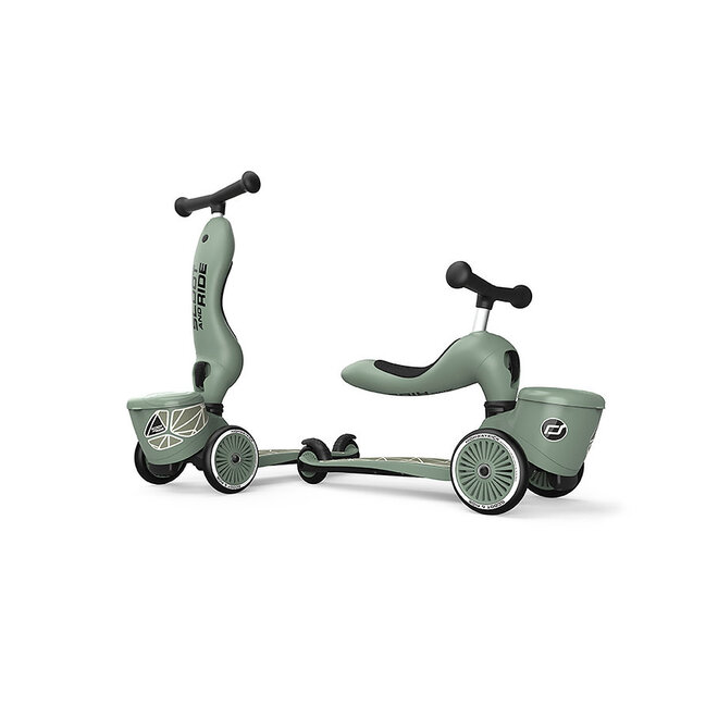 Scoot&Ride Highwaykick 1 Lifestyle - Green Lines