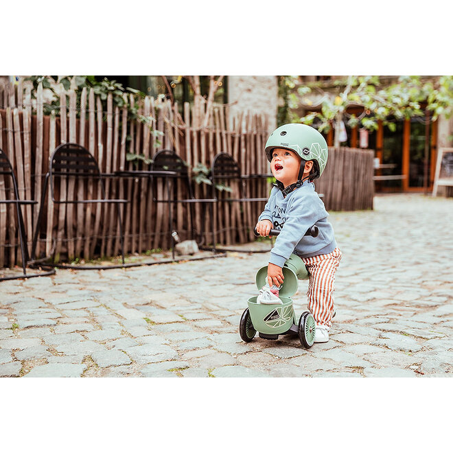 Scoot&Ride Highwaykick 1 Lifestyle - Green Lines